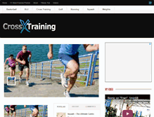 Tablet Screenshot of crosstrainingtips.com